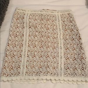 PAC SUN Kendall and Kylie lace mini skirt XS